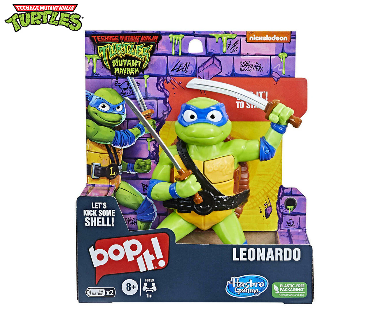 Bop It! Teenage Mutant Ninja Turtles Leonardo Toy