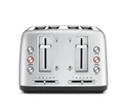 Breville 4 Slice Toast Control Toaster - LTA670 - Silver