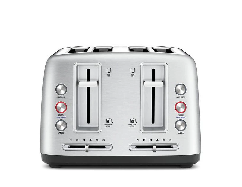 Breville The Toast Control 4 Slice Toaster - Stainless Steel