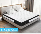 STARRY EUCALYPT Mattress Euro Top Foam Bed Queen Double King Single 18cm