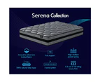 STARRY EUCALYPT Mattress Pocket Spring 3D Mesh Queen Double King Single 26cm