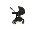 Ickle Bubba Baby/Infant V3 Stomp 4-Wheel Kids Pram Outdoor Seat Stroller Black