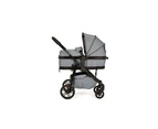 Ickle Bubba Baby/Infant V3 Stomp 4-Wheel Pram Kids Stroller Space Grey/Black