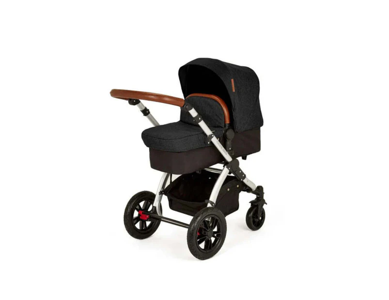 Ickle Bubba Baby/Infant V3 Stomp 4-Wheel Pram Portable Kids Stroller Tan/Black