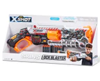 Zuru X-Shot Skins Lock Blaster Gun Kids/Children Outdoor Fun Play Game Toy 8+