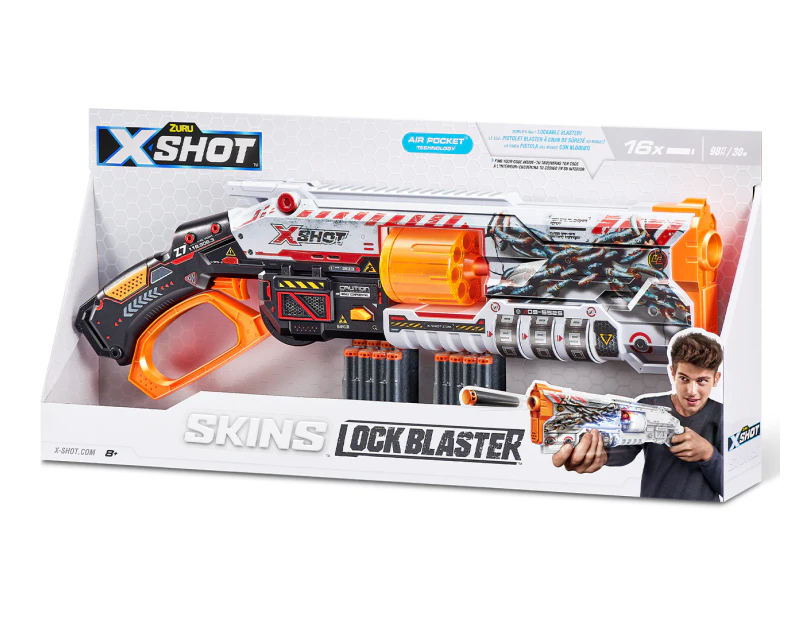 X-Shot Skins Lock Blaster Toy