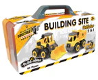 Construct It Build-ables 2-in-1 Building Site Vehicle Set