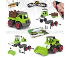 Construct It Build-ables 2-in-1 Farm Hand Vehicle Set