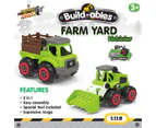 Construct It Build-ables 2-in-1 Farm Hand Vehicle Set