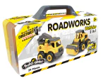 Construct It Build-ables 2-in-1 Roadworks Vehicle Set