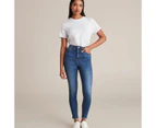 Target Sophie Skinny High Rise Ankle Length Denim Jeans - Blue