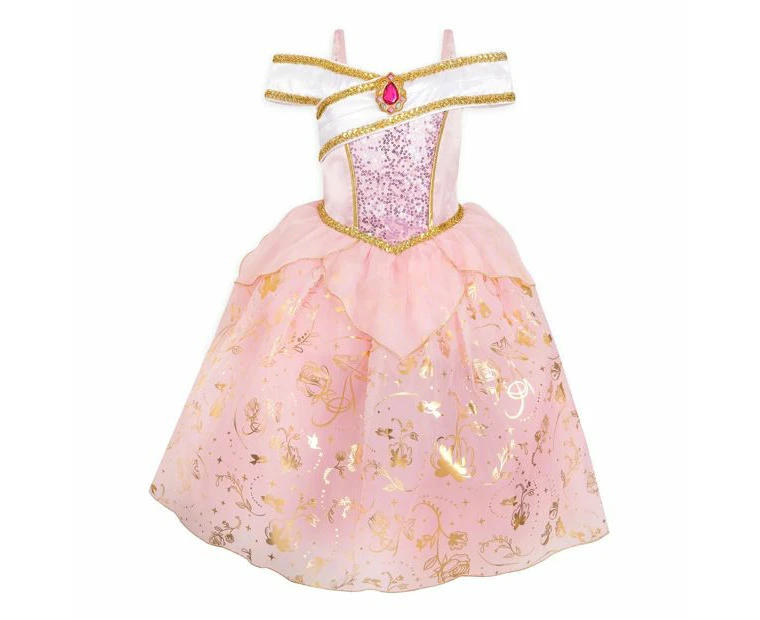 Disney Princess - Aurora - Costume for Kids - Sleeping Beauty - Pink