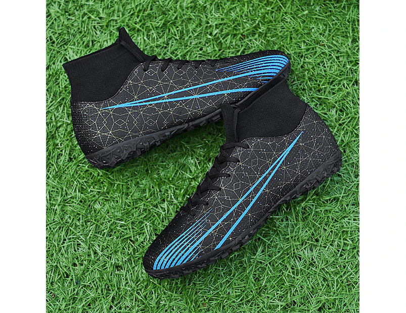 Outdoor Soccer Sneakers Soccer Game High Quality Sports Shoes Soccer Men Blacktf