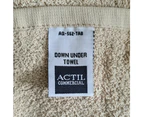 Actil Commercial Downunder Face Washer 24 Pack - Linen