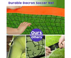 ADVWIN 2 Pack Soccer Goal Quick Set Up football Net for Backyard Games and Training Goals for Kids and Youth Soccer Practice