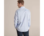 Preview Long Sleeve Non Iron Business Shirt - Blue