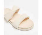Target Womens Double Band Slides - Maia - Neutral