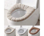 Toilet Seat Warmer, Toilet Seat Cover Washable Toilet Seat Cover 3 Pieces / Soft / Thicker / Washable / Stretchable.