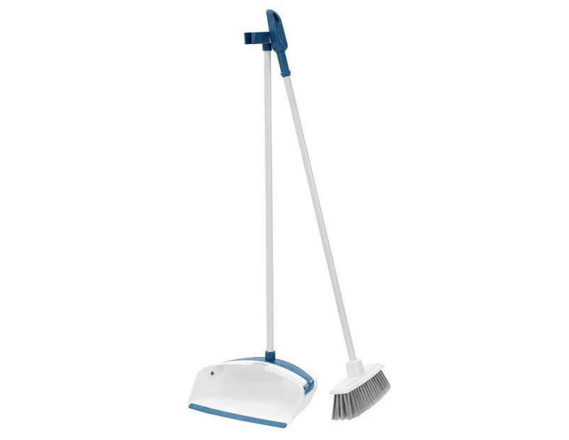 85cm Foldable Dustpan & Broom Home Floor Cleaner/Sweeper Set