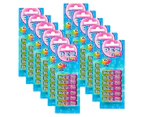 12x 8pc PEZ Fizzy Fruit Flavour Hard Candy/Lolly Refill Confectionery 8.5g