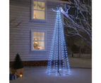 Christmas Cone Tree Blue 310 LEDs 100x300 cm