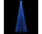 Christmas Cone Tree Blue 310 LEDs 100x300 cm