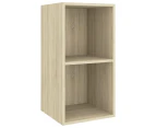 Wall-mounted TV Cabinet Sonoma Oak 37x37x72 cm Engineered Wood