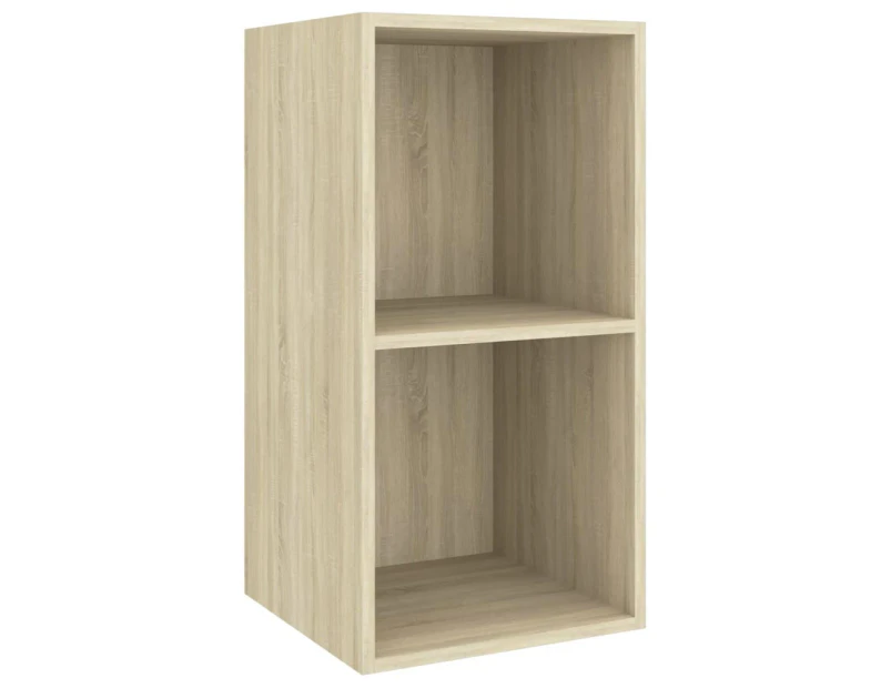 Wall-mounted TV Cabinet Sonoma Oak 37x37x72 cm Engineered Wood