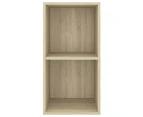 Wall-mounted TV Cabinet Sonoma Oak 37x37x72 cm Engineered Wood