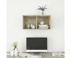 Wall-mounted TV Cabinet Sonoma Oak 37x37x72 cm Engineered Wood