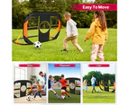 Soccer Goals for Kids Pop-Up Soccer Goals with Carry Bag for Soccer Practice Outdoor Training