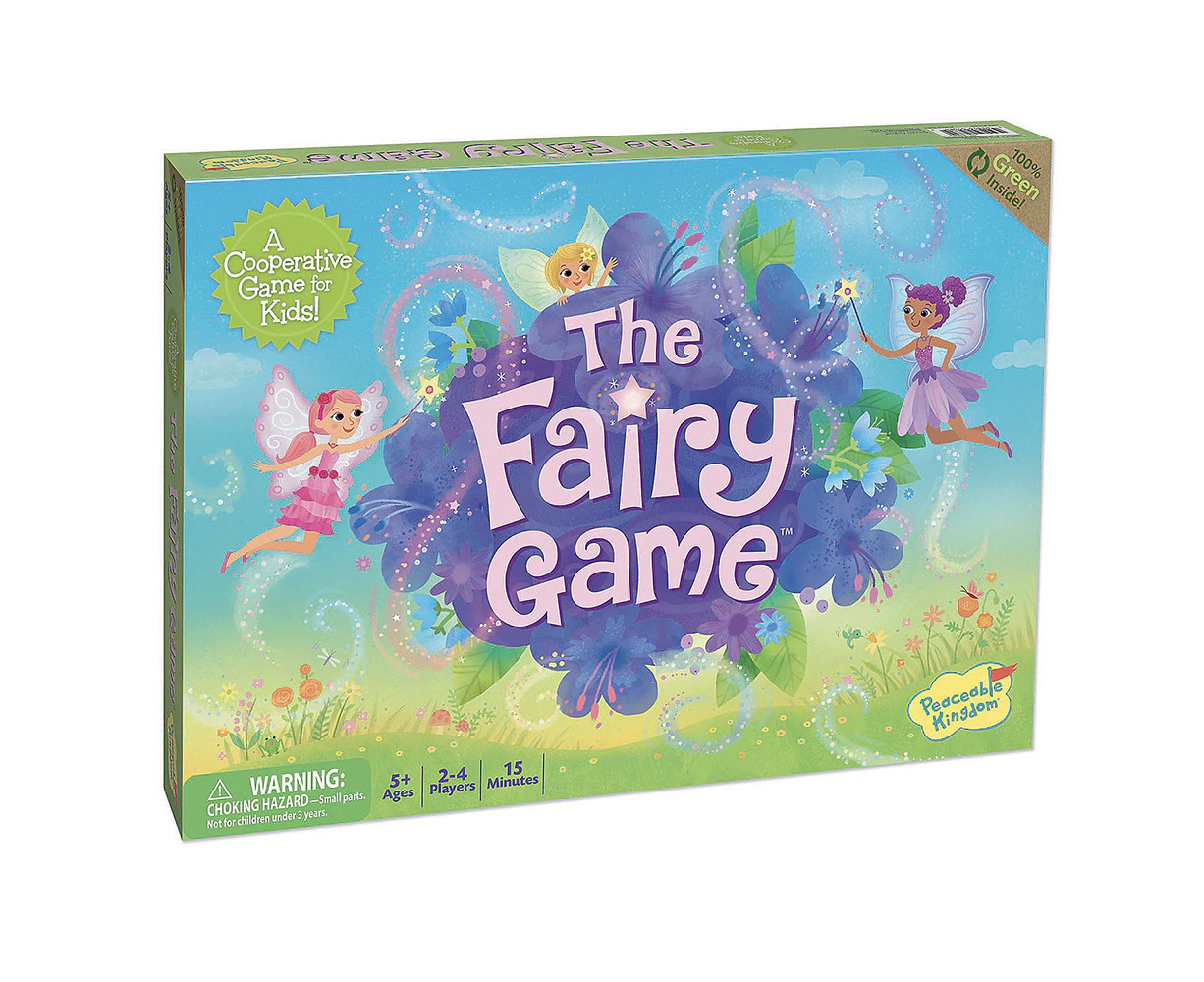 Peaceable Kingdom The Fairy Game Children's/Kid's Cooperative Board Game 5y+