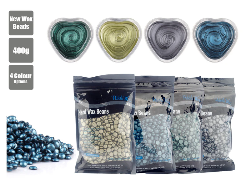 New 400g Pro Hard Wax Beads  Wax Beans Fluorescent Pearl ColourFor Wax Pot Heater Waxing Warmer Sydney Stock