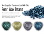 New 400g Pro Hard Wax Beads  Wax Beans Fluorescent Pearl ColourFor Wax Pot Heater Waxing Warmer Sydney Stock