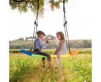 Costway Kids Tree Swing Outdoor Flying Hammock Chair Patio Play Equipment w/Adjustable Ropes Garden Backyard