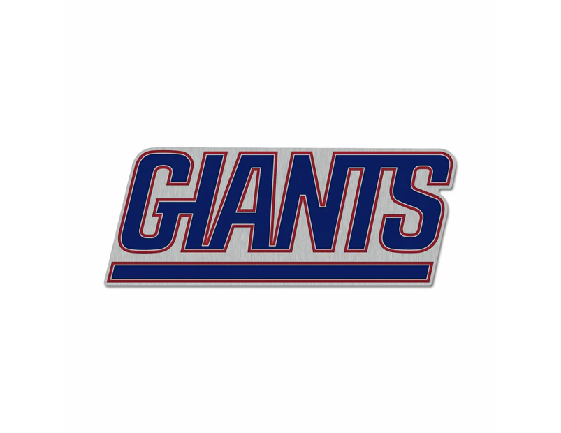 NFL Universal Jewelry Caps PIN New York Giants BOLD - Multi