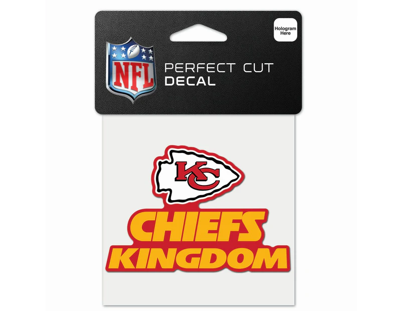 Wincraft Perfect Cut 10x10cm Decal NFL Teams Slogan - Carolina Panthers