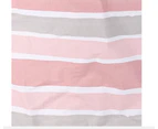Collapsible Hamper - Pink Stripe
