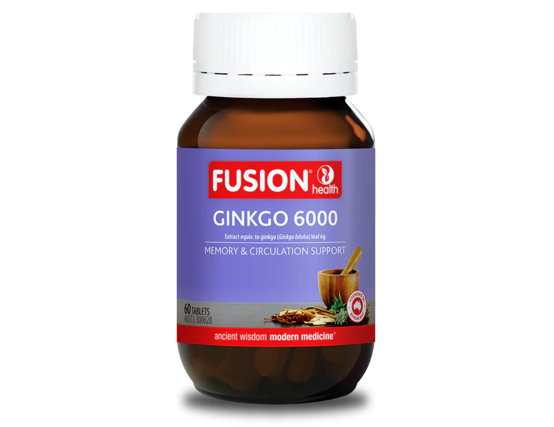 Fusion Health Ginkgo 6000 60 tabs