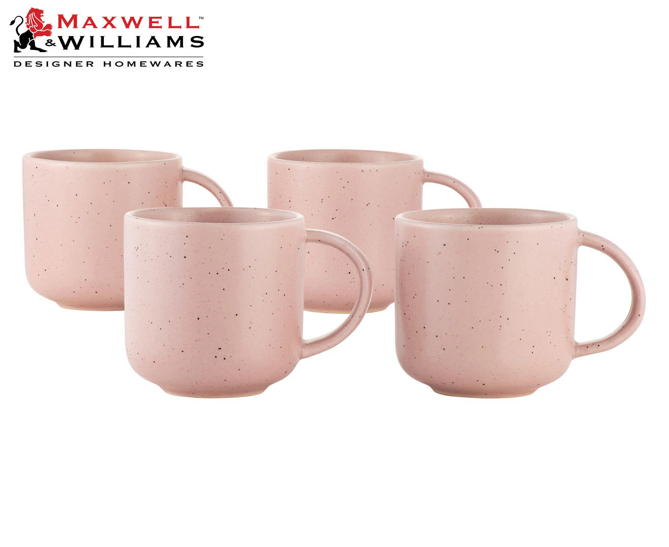 Set of 4 Maxwell & Williams 360mL Palette Mugs