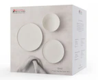 Maxwell & Williams 12-Piece Onni High Rim Dinner Set - Speckled White