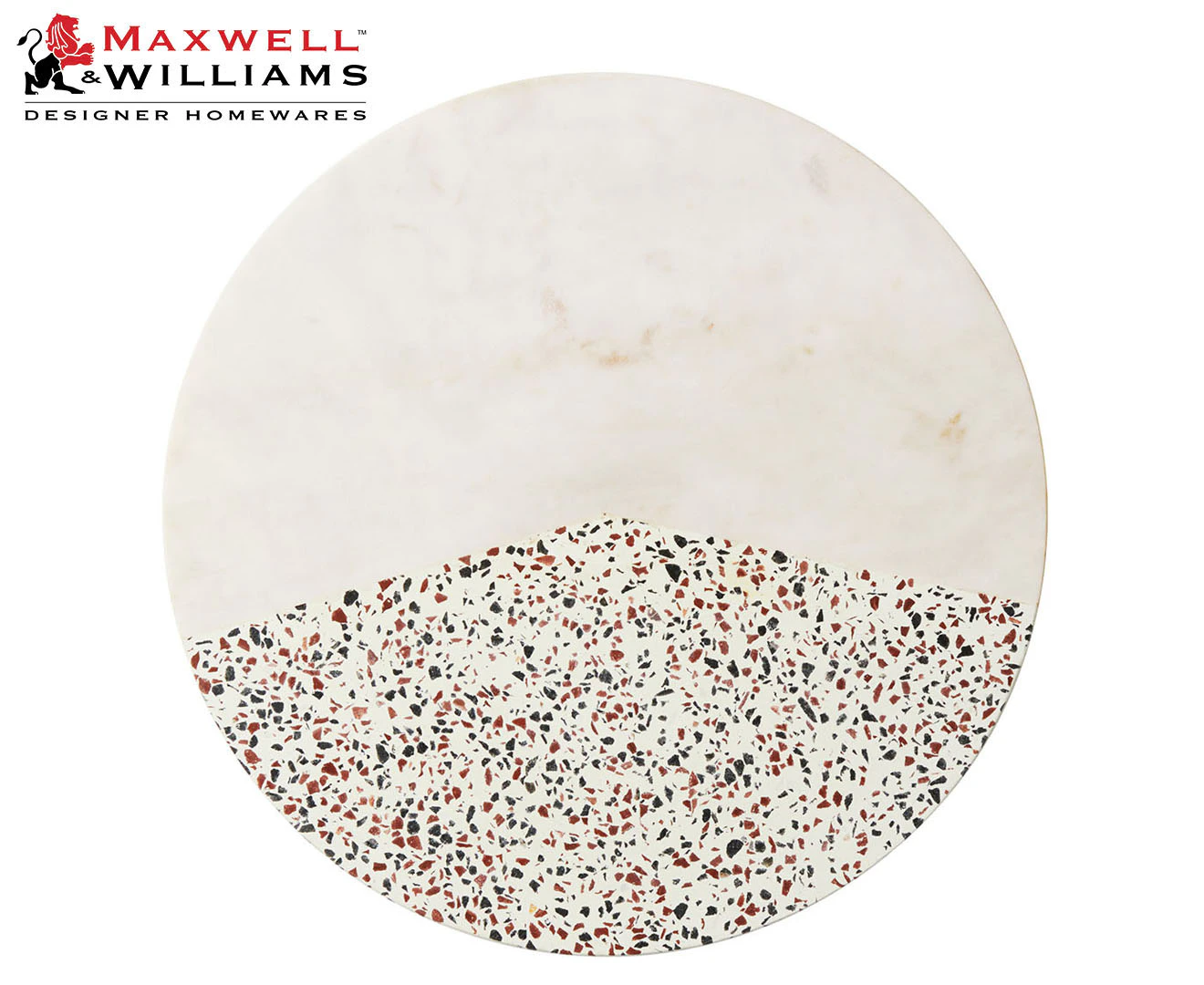 Maxwell & Williams 35cm Livvi Round Serving Board - Multi