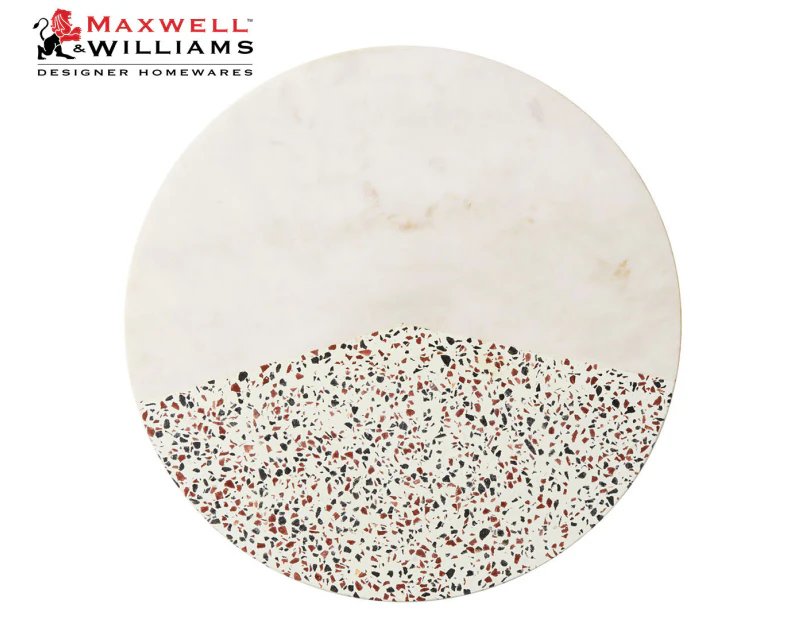 Maxwell & Williams 35cm Livvi Round Serving Board - Multi