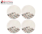 Set of 4 Maxwell & Williams 10cm Livvi Coasters - Multi