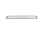 800mm Double Towel Rack Stainless Steel Bathroom Towel Rails shelf Storage rack wall mounted towel holder Chrome