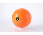 LAMBORGHINI Size 5  PVC Soccer Ball - Orange