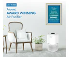 Arovec Air Purifier Smart Compact for Home and Office, White AV-P300