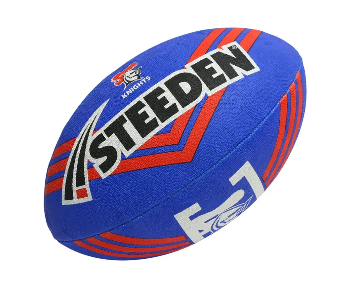 Newcastle Knights NRL Football Steeden Supporter Ball Size 11" inch Footy