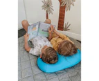 Cuddle Buddy 30cm Comfort Pillow/Cushion BLK Home/Travel Nylon/Spandex Microbead