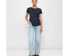 Target Cotton/Modal Relaxed Crew T-Shirt